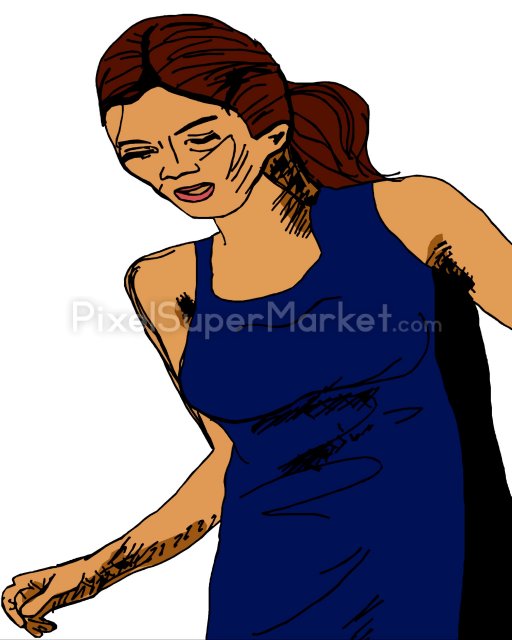 woman womanlookingdown2914